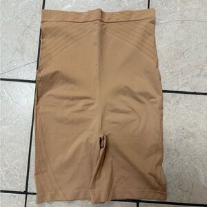 Maidenform Women’s Plus Size 3X Nude High Waist Tummy Control Shapewear Shorts